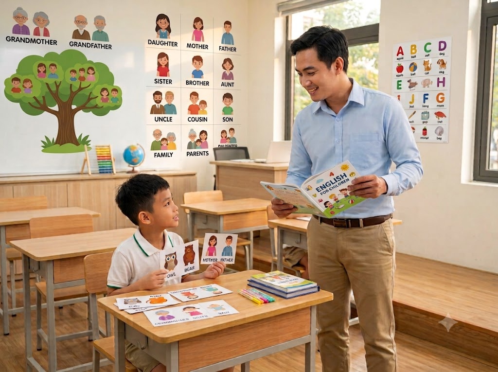 Mẹo Giúp Bé Ghi Nhớ Từ Vựng Tiếng Anh Lớp 1 Lâu Hơn